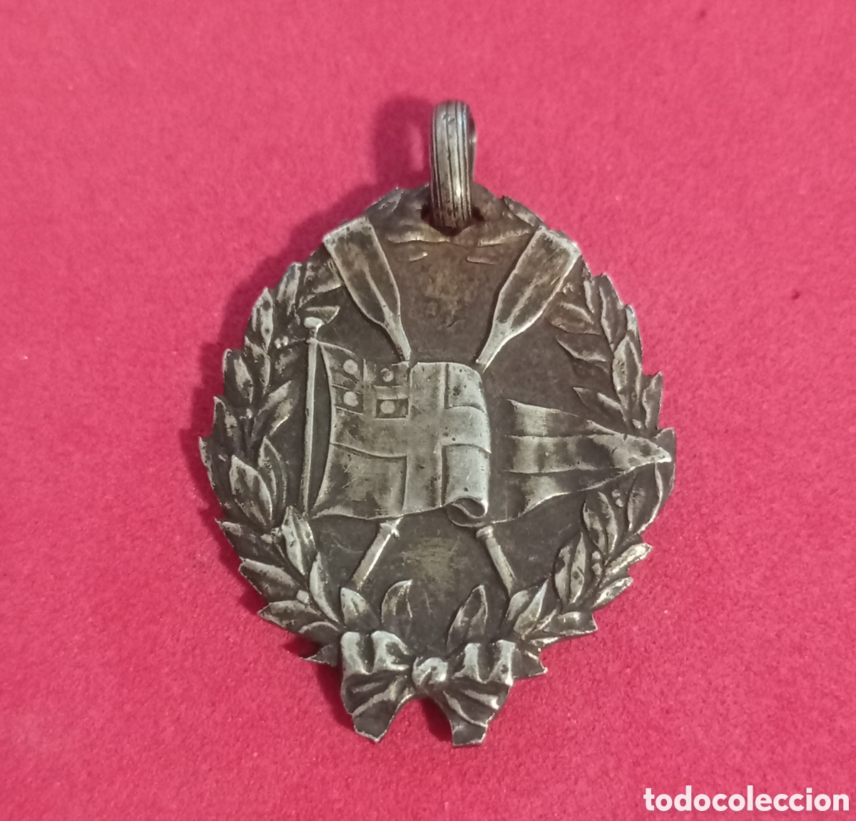 Collezionismo sportivo: ⚜️MEDALLA DE REMO DE PLATA 1931
