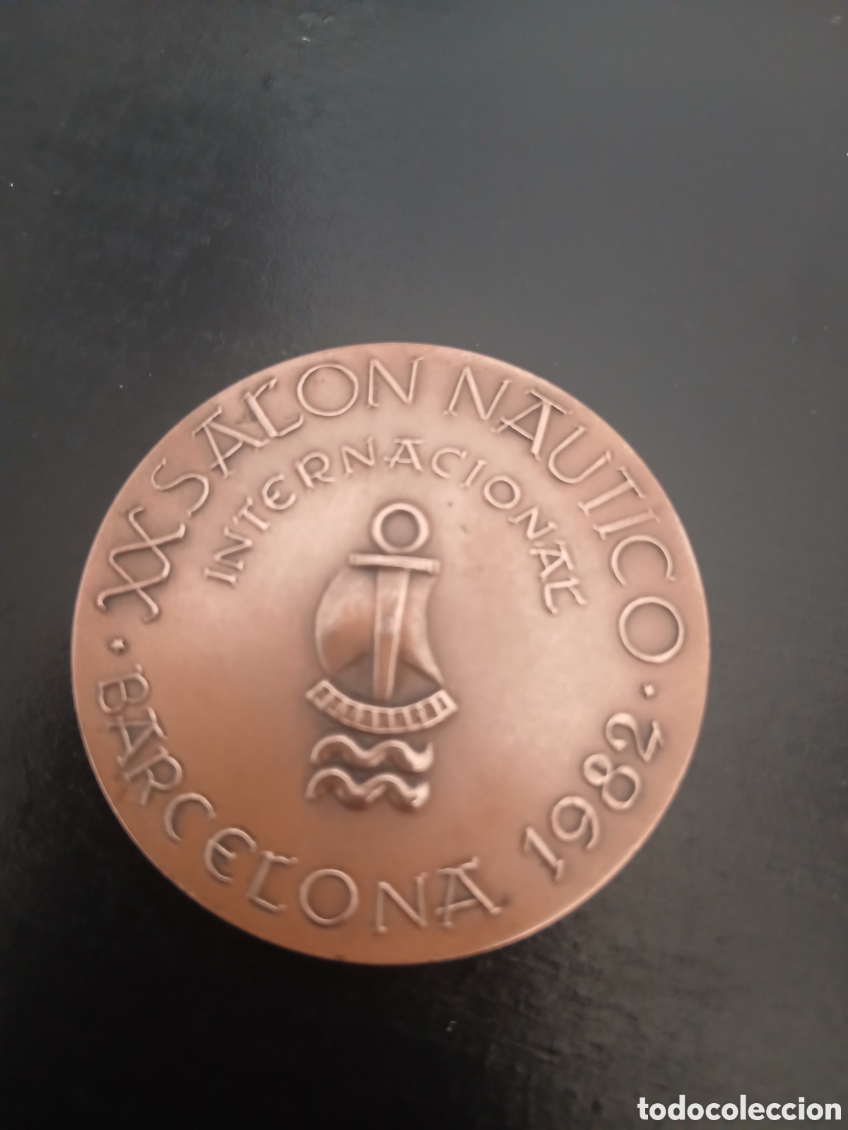 Sports collectibles: Medalla Sal&oacute;n N&aacute;utico Internacional - Barcelona 1982