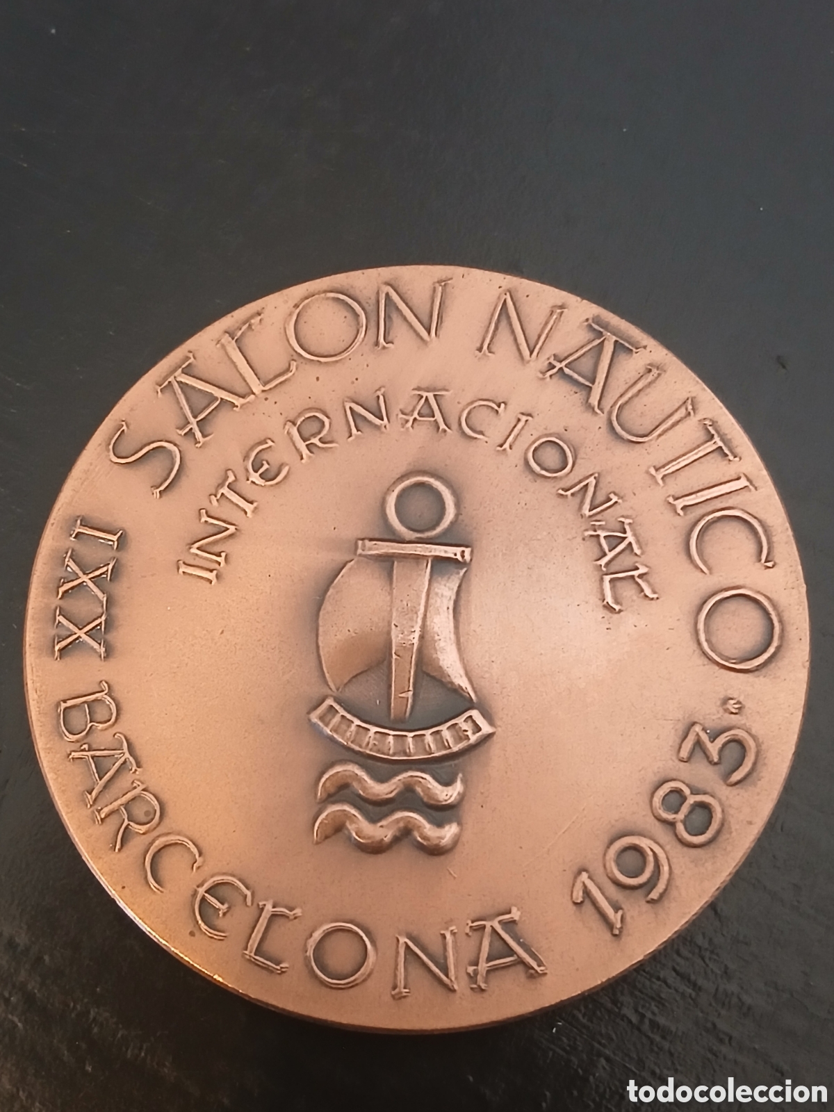 Sammelleidenschaft Sport: Medalla Sal&oacute;n N&aacute;utico Internacional - Barcelona 1983