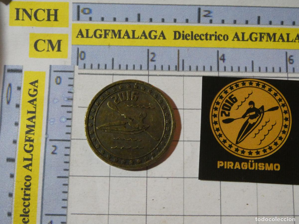Sammelleidenschaft Sport: MONEDA MEDALLA. DEPORTES OL&Iacute;MPICOS OLIMPIADAS RIO JANEIRO 2016 BRASIL. PIRAG&Uuml;ISMO