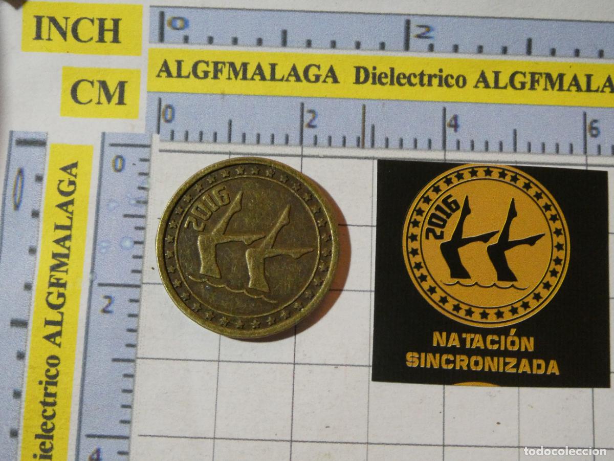 Sammelleidenschaft Sport: MONEDA MEDALLA. DEPORTES OL&Iacute;MPICOS OLIMPIADAS RIO JANEIRO 2016 BRASIL. NATACI&Oacute;N SINCRONIZADA