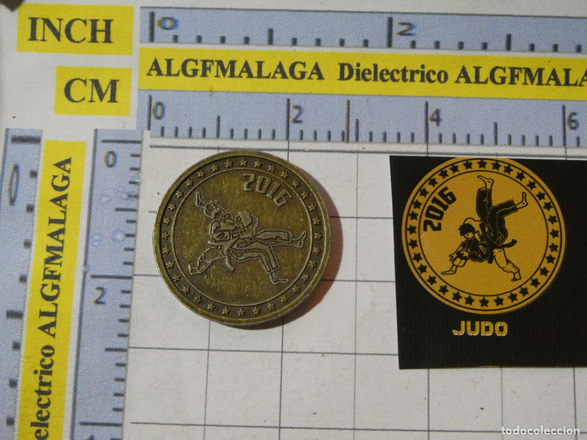 Sammelleidenschaft Sport: MONEDA MEDALLA. DEPORTES OL&Iacute;MPICOS OLIMPIADAS RIO JANEIRO 2016 BRASIL. JUDO