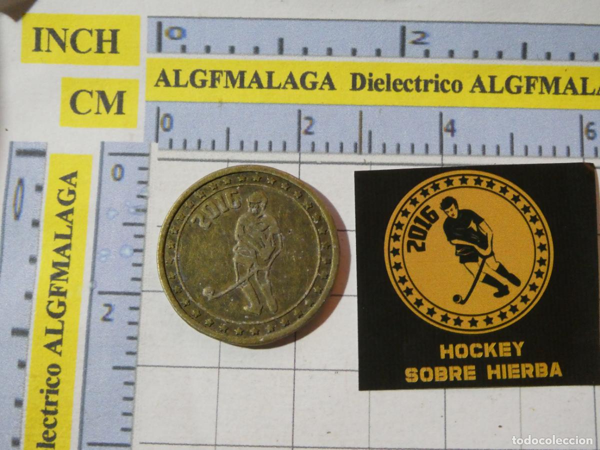 Sammelleidenschaft Sport: MONEDA MEDALLA. DEPORTES OL&Iacute;MPICOS OLIMPIADAS RIO JANEIRO 2016 BRASIL. HOCKEY SOBRE HIERBA