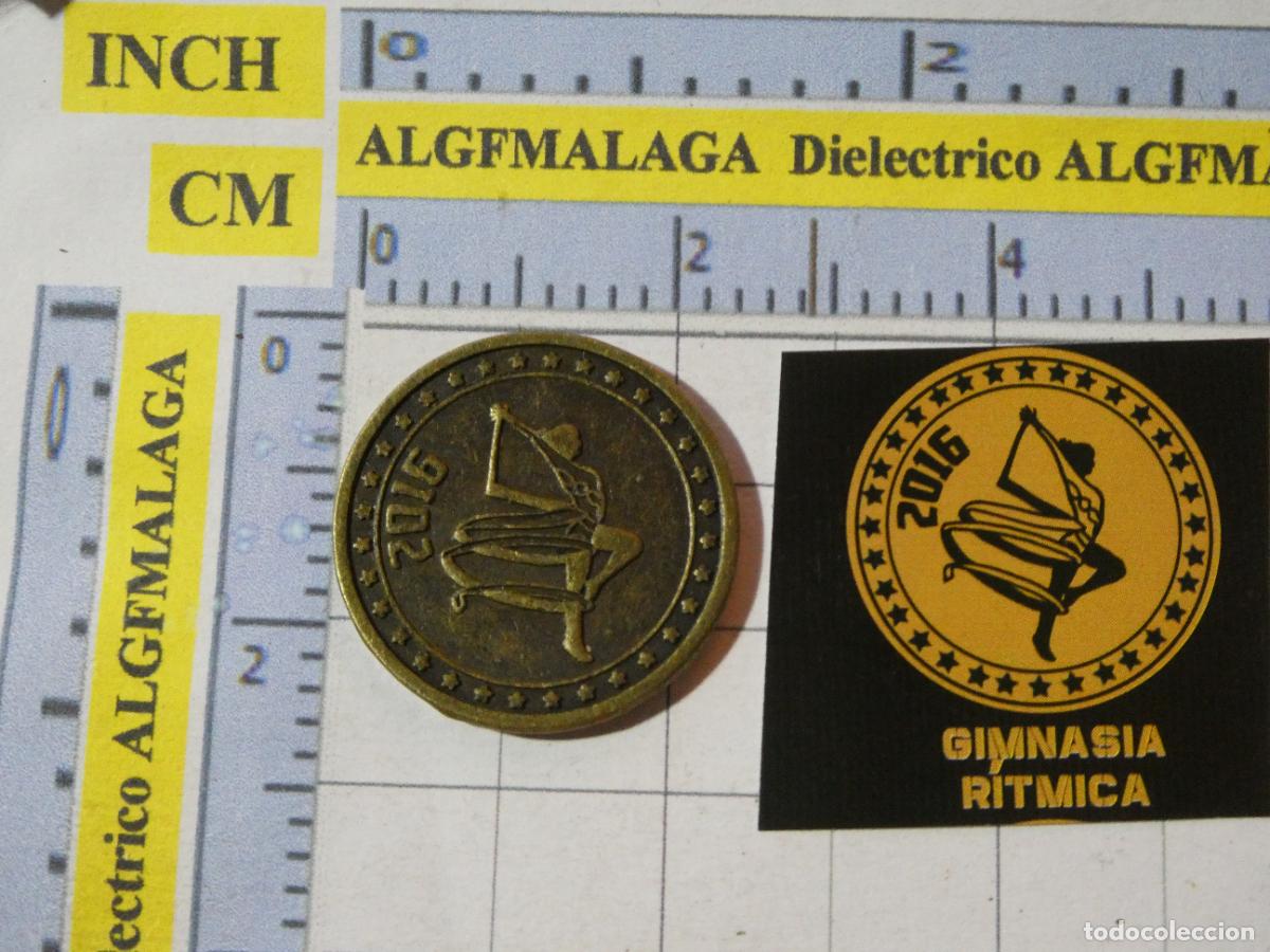 Sammelleidenschaft Sport: MONEDA MEDALLA. DEPORTES OL&Iacute;MPICOS OLIMPIADAS RIO JANEIRO 2016 BRASIL. GIMNASIA R&Iacute;TMICA