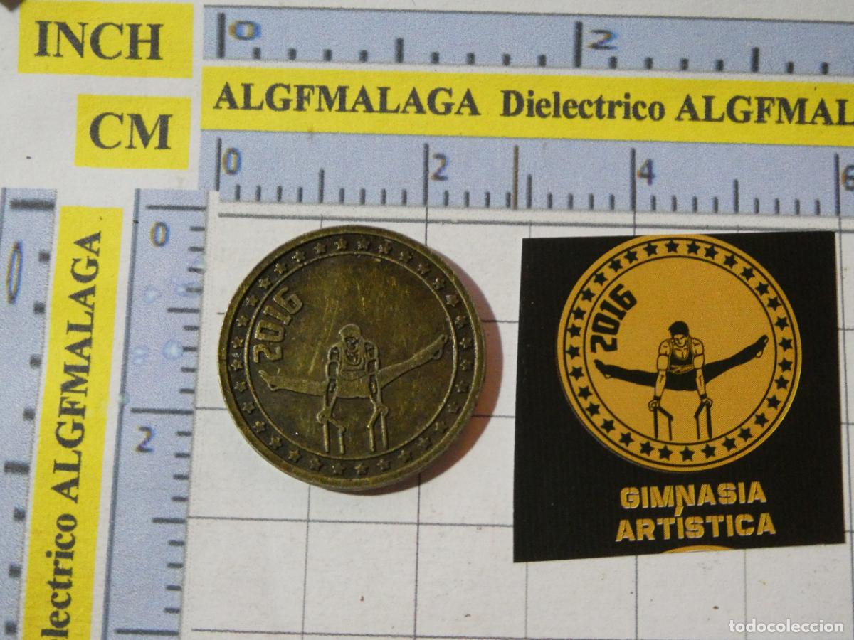 Sammelleidenschaft Sport: MONEDA MEDALLA. DEPORTES OL&Iacute;MPICOS OLIMPIADAS RIO JANEIRO 2016 BRASIL. GIMNASIA ART&Iacute;STICA
