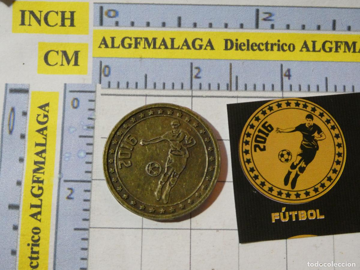 Coleccionismo deportivo: MONEDA MEDALLA. DEPORTES OL&Iacute;MPICOS OLIMPIADAS RIO JANEIRO 2016 BRASIL. F&Uacute;TBOL