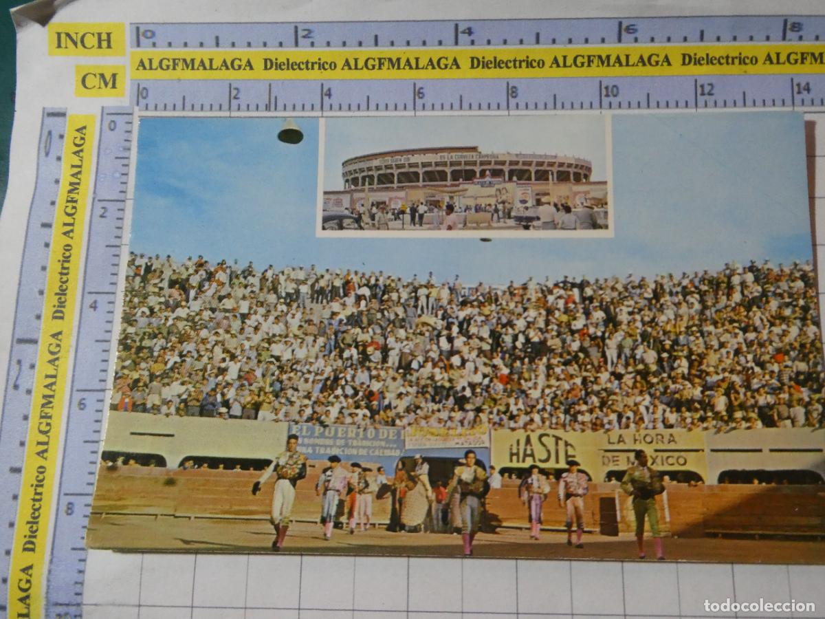 Coleccionismo deportivo: POSTAL DE TOROS TAUROMAQUIA. PLAZA EL TORRE&Oacute;N, M&Eacute;XICO. JUAN MONDE&Ntilde;O / EL PAPELERO / JOSELITO H. 2926