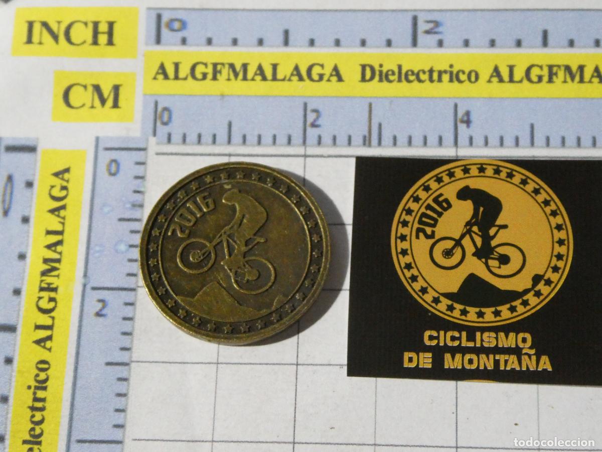 Coleccionismo deportivo: MONEDA MEDALLA. DEPORTES OL&Iacute;MPICOS OLIMPIADAS RIO JANEIRO 2016 BRASIL. CICLISMO DE MONTA&Ntilde;A