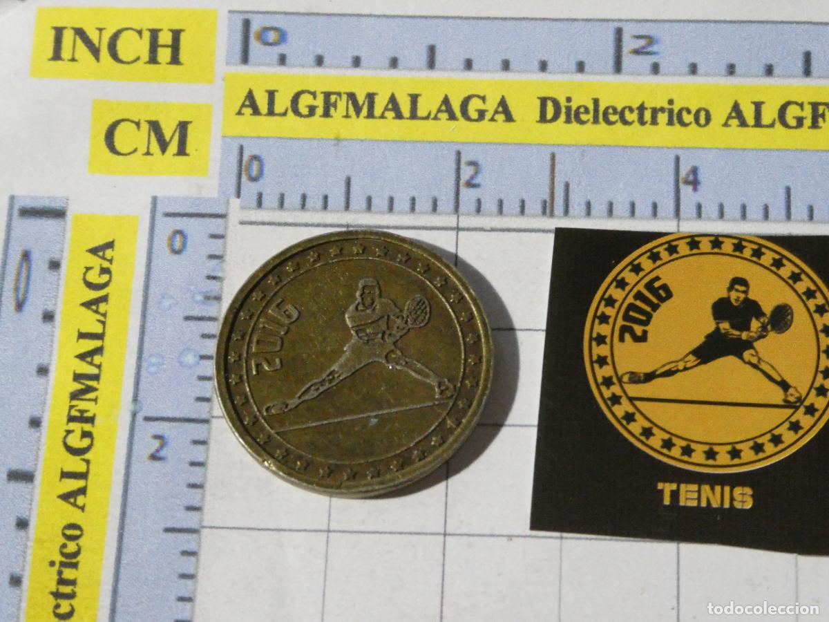 Coleccionismo deportivo: MONEDA MEDALLA. DEPORTES OL&Iacute;MPICOS OLIMPIADAS RIO JANEIRO 2016 BRASIL. TENIS