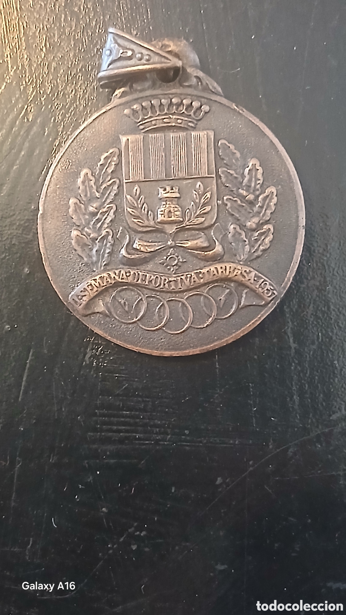 Sammelleidenschaft Sport: Medalla deportiva Tarrasa 1957