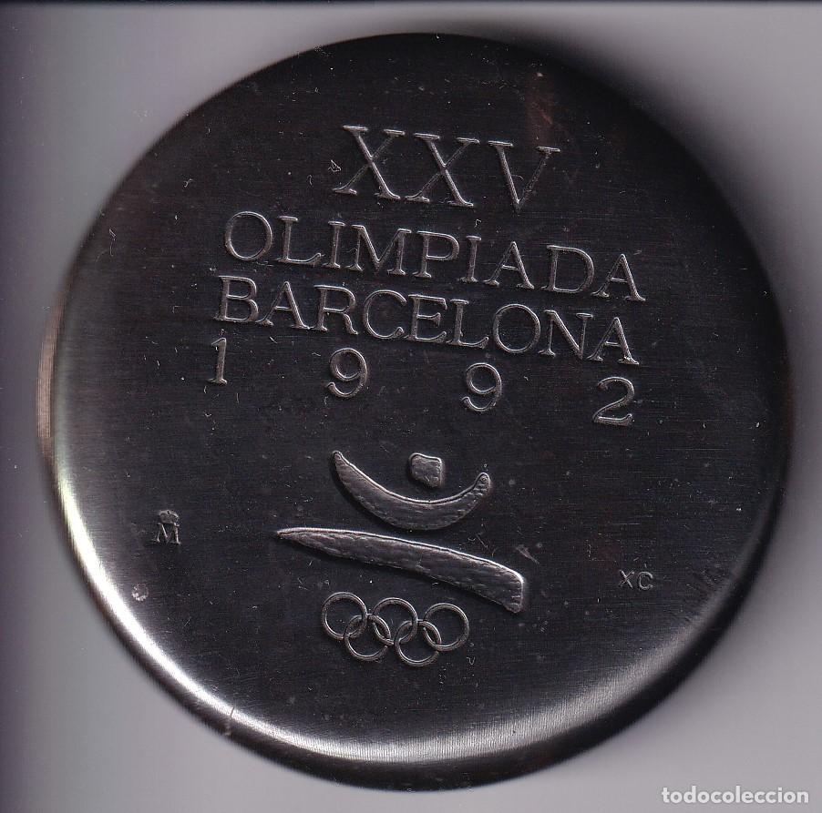 Coleccionismo deportivo: MEDALLA DE LA OLIMPIADA DE BARCELONA 1992 - COOB'92 (OLIMPIC GAMES) 7CM DE DIAMETRO