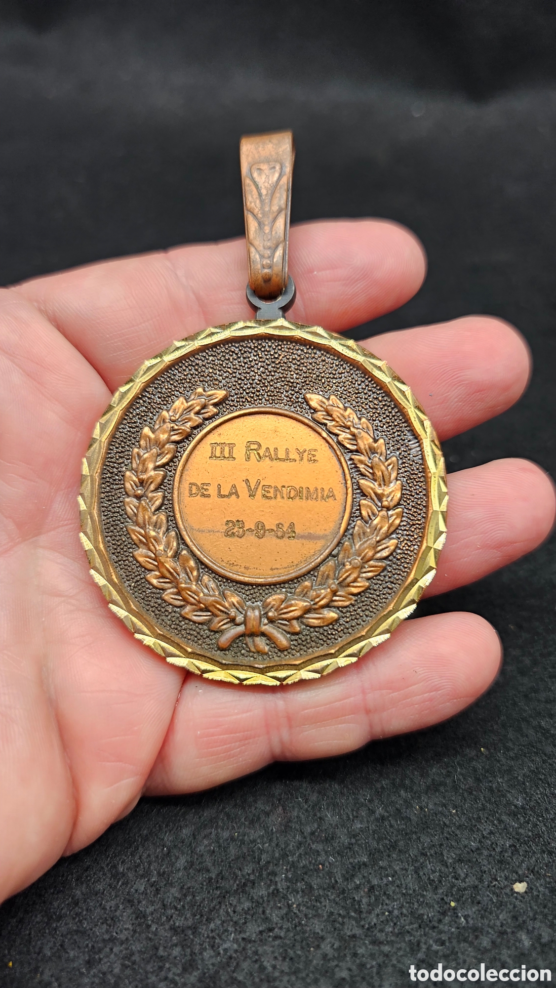Sammelleidenschaft Sport: Medalla de rallye.......