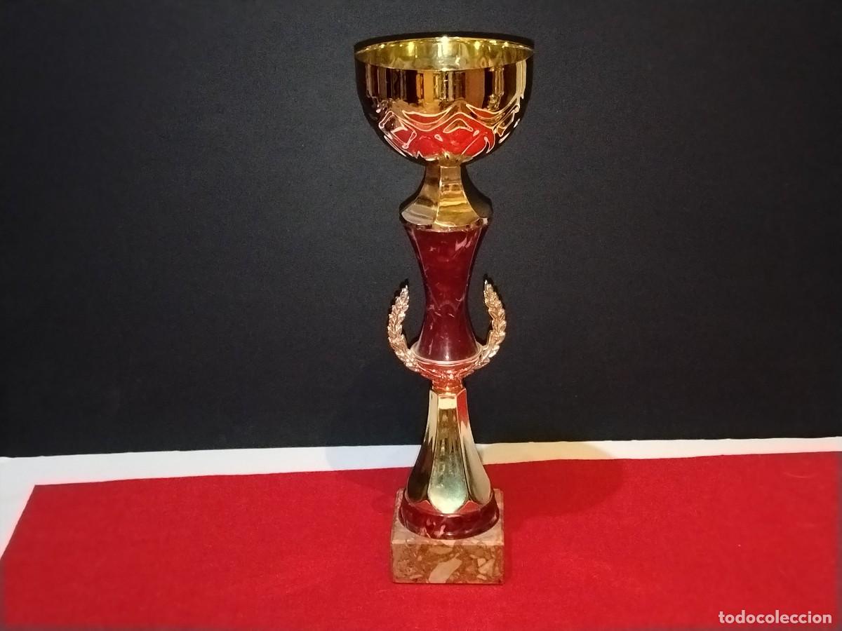 Colecionismo desportivo: COPA DE TROFEO DEPORTIVO COLOR PLATA Y DORADOS DISE&Ntilde;OS EXCLUSIVOS