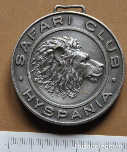 Colecionismo desportivo: MEDALLA SAFARI CLUB HYSPANIA - HOMOLOGANDO LA CAZA DE 49 PIEZAS DE JABAL&Iacute;