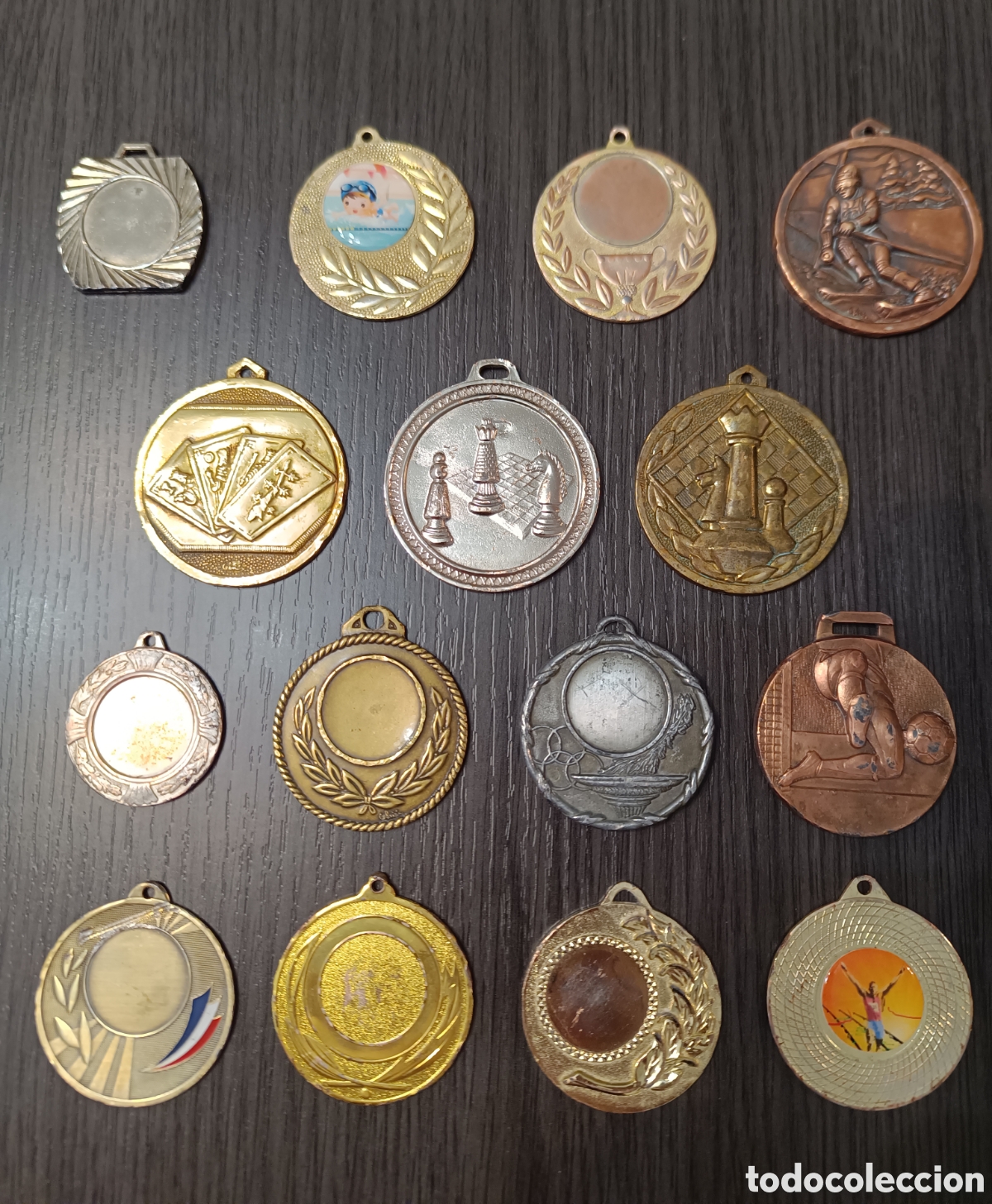 Collectionnisme sportif: Lote 15 Medallas Deportivas Antiguas