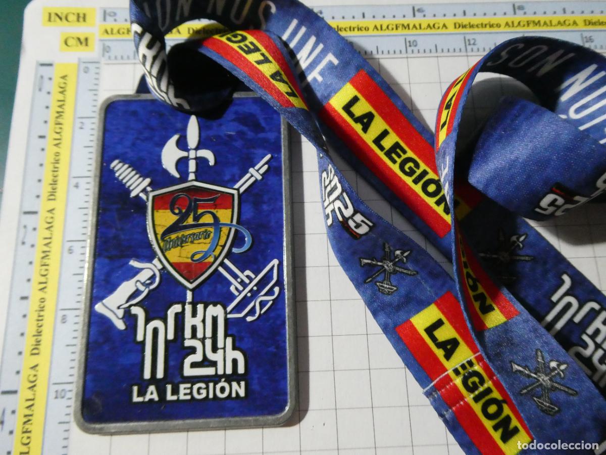 Coleccionismo deportivo: MEDALLA MEDALL&Oacute;N ATLETISMO CICLISMO MTB. 101KM RONDA LEGI&Oacute;N 2025. 25 ANIVERSARIO. 140GR