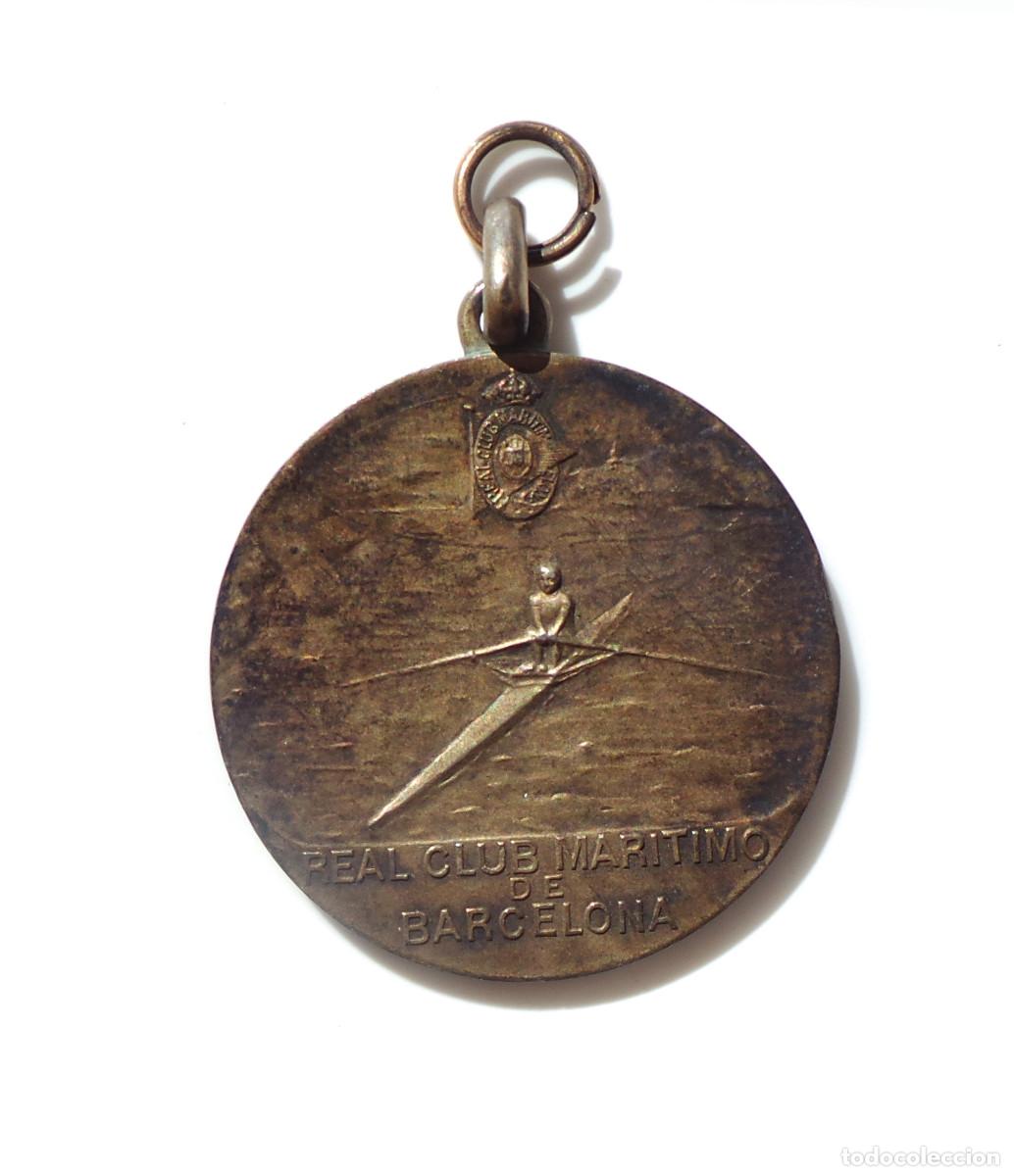 Collezionismo sportivo: MEDALLA DEPORTIVA REAL CLUB MAR&Iacute;TIMO DE BARCELONA. PRIMER PREMIO 1&ordm;. JUNIO 1916.