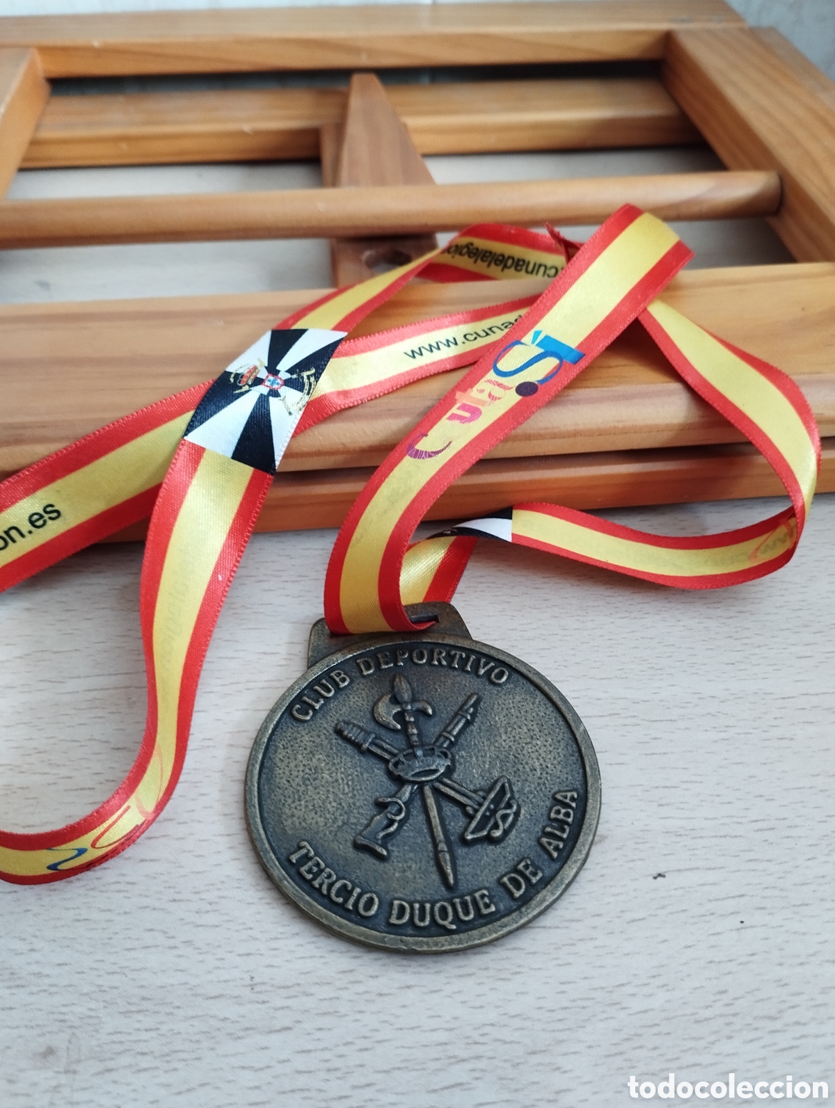 Coleccionismo deportivo: CEUTA MEDALLA LA LEGI&Oacute;N TERCIO DUQUE DE ALBA II CARRERA CEUTA 2017