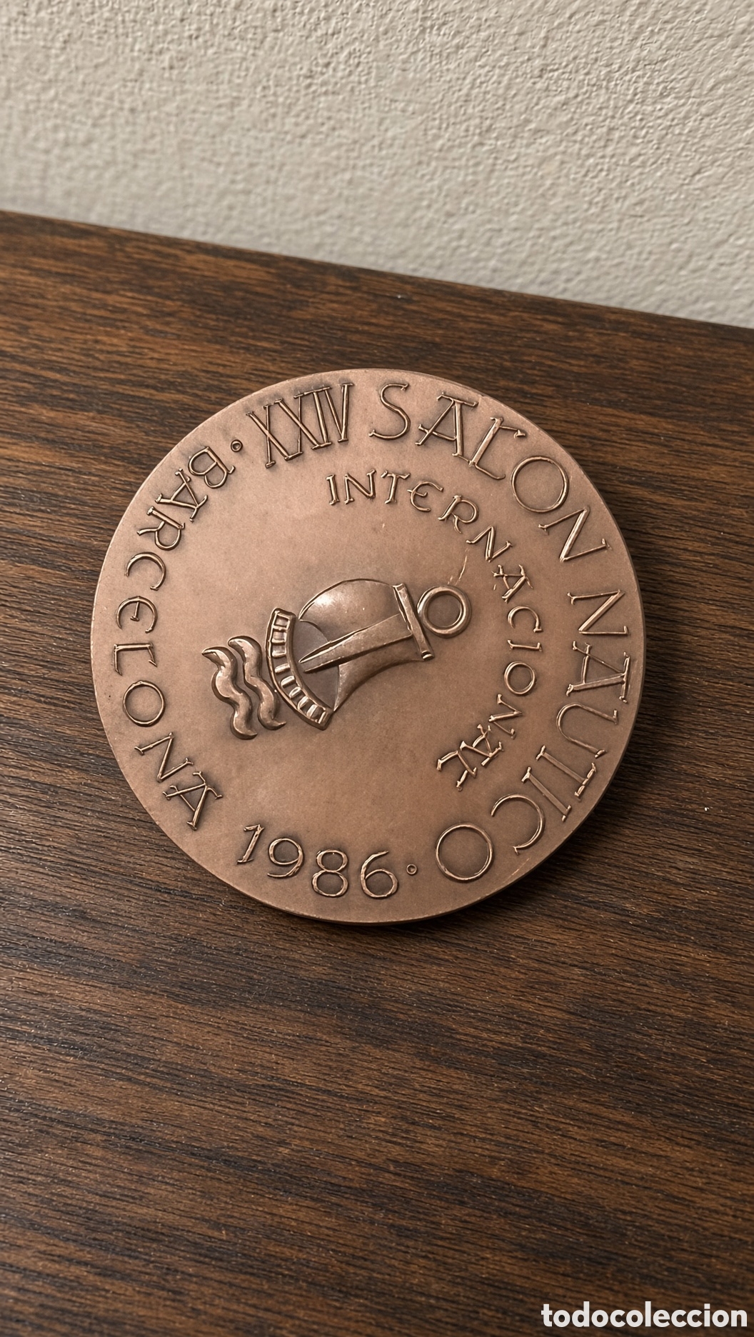 Coleccionismo deportivo: Medalla SUBARINO Sal&oacute;n N&aacute;utico Barcelona 1986
