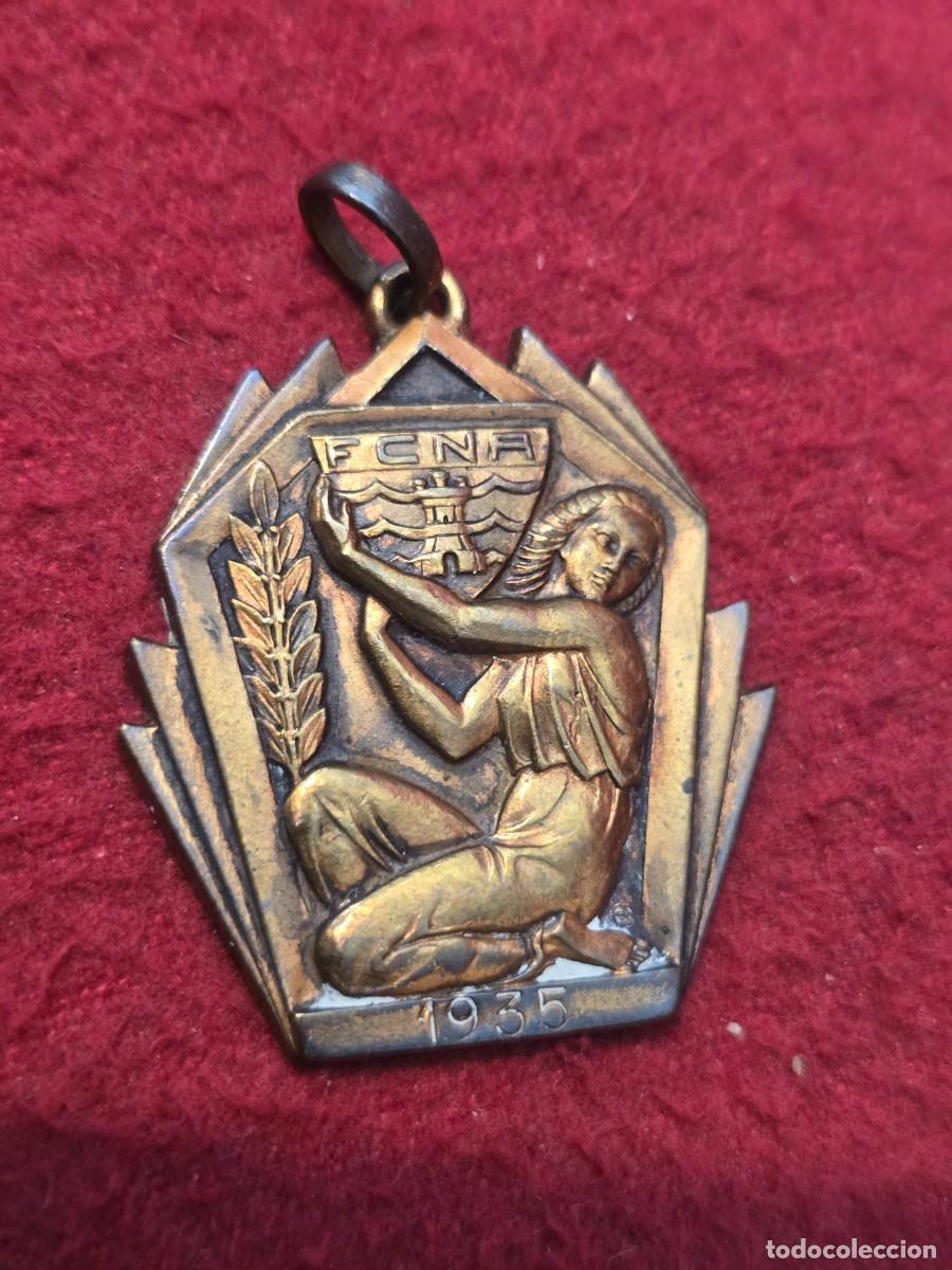 Colecionismo desportivo: ANTIGUA MEDALLA DE NATACION. 1935