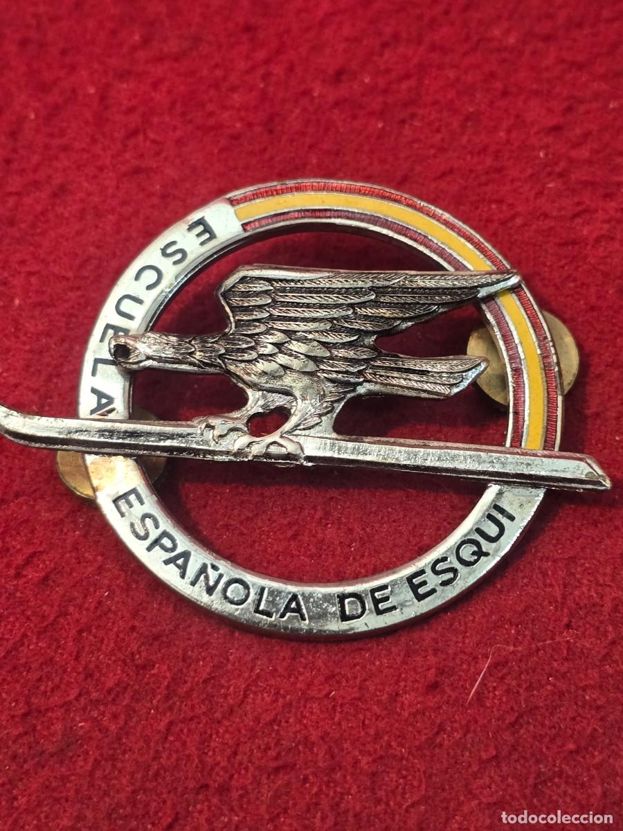 Coleccionismo deportivo: INSIGNIA : ESCUELA ESPA&Ntilde;OLA DE ESQUI
