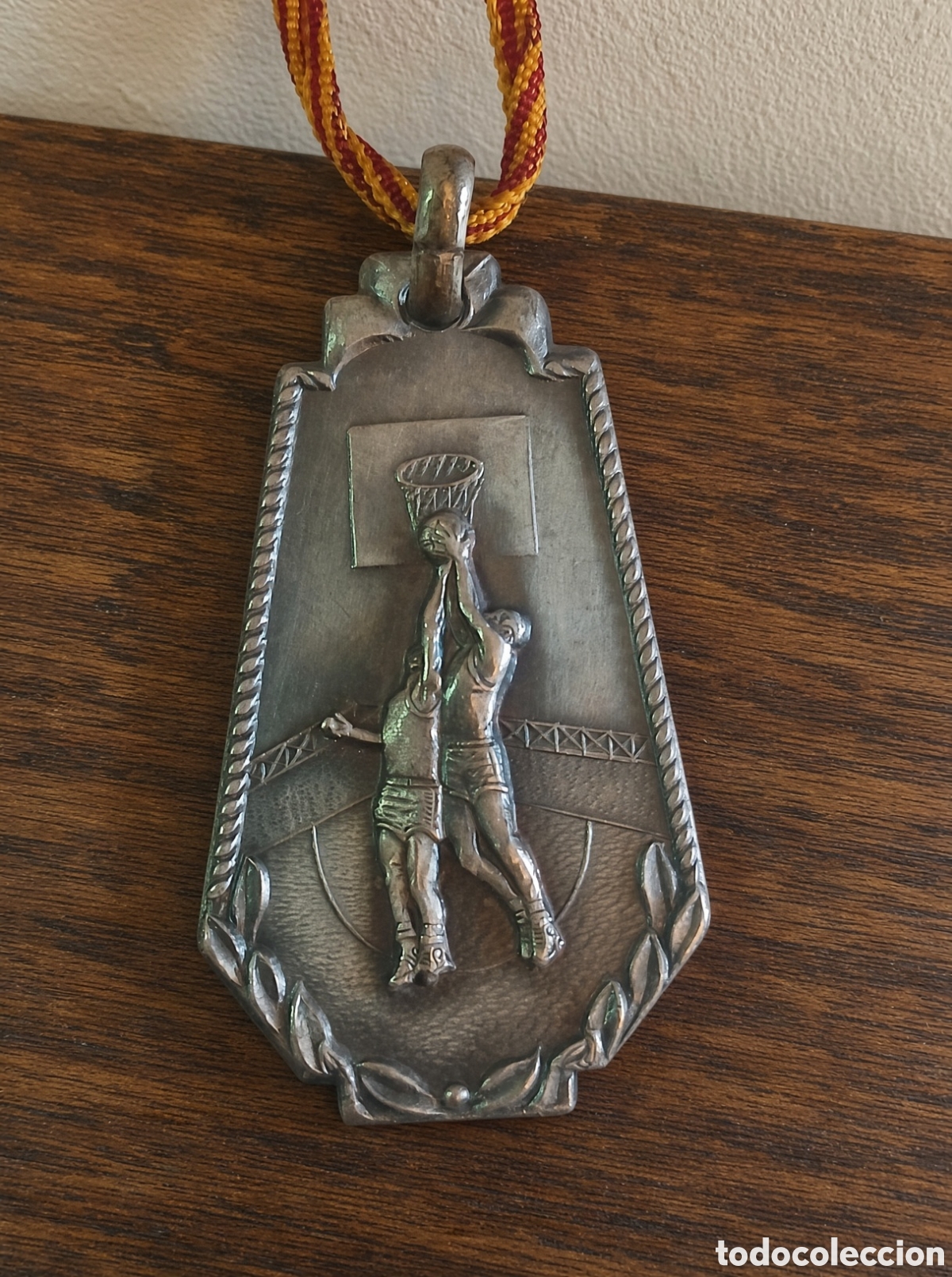 Coleccionismo deportivo: Medalla / Plaqueta Trofeu La Salle 1977 - Baloncesto - Barcelona