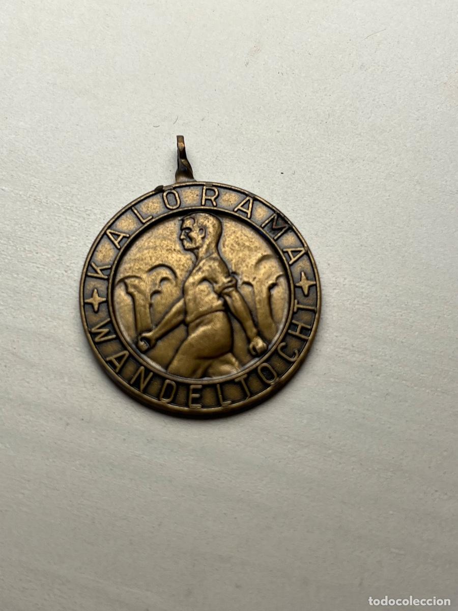 Sammelleidenschaft Sport: MEDALLA EN BRONCE DE SENDERISMO KALORAMA WANDELTOCHT