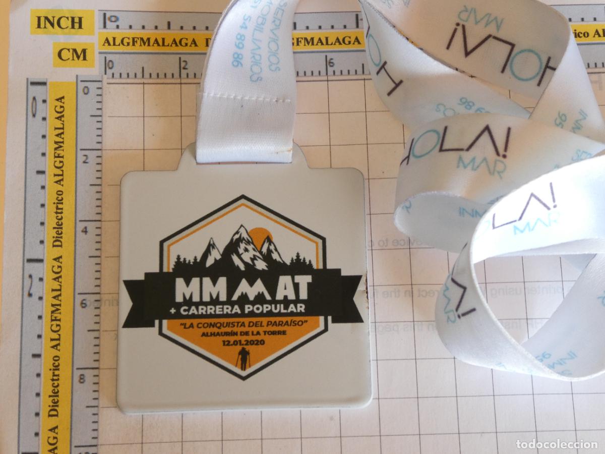 Collectionnisme sportif: MEDALLA DE ATLETISMO. 1/2 MARAT&Oacute;N MARATHON 2020 ALHAUR&Iacute;N DE LA TORRE M&Aacute;LAGA. 100GR