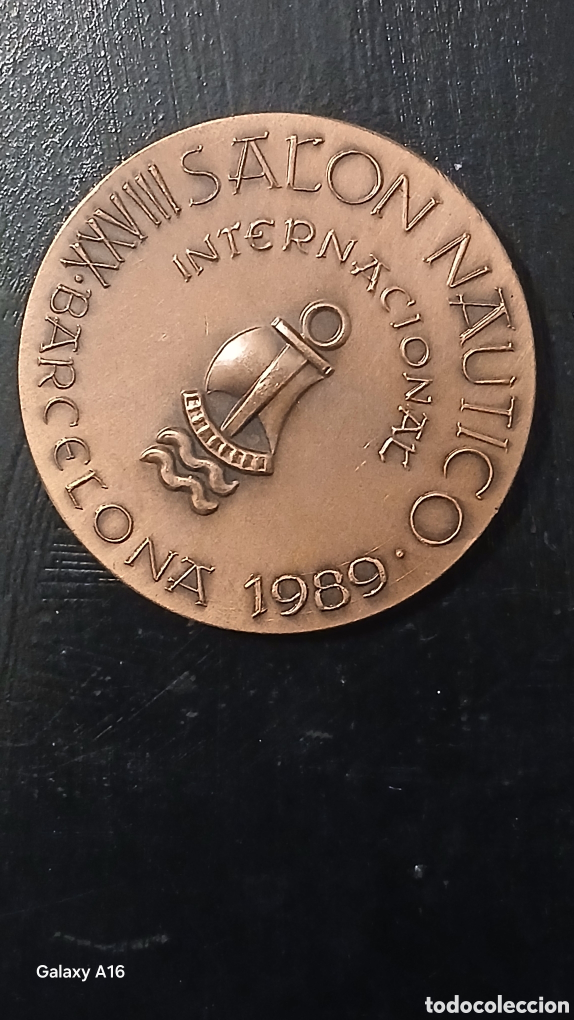 Collezionismo sportivo: Medalla Sal&oacute;n N&aacute;utico Internacional de Barcelona de 1989