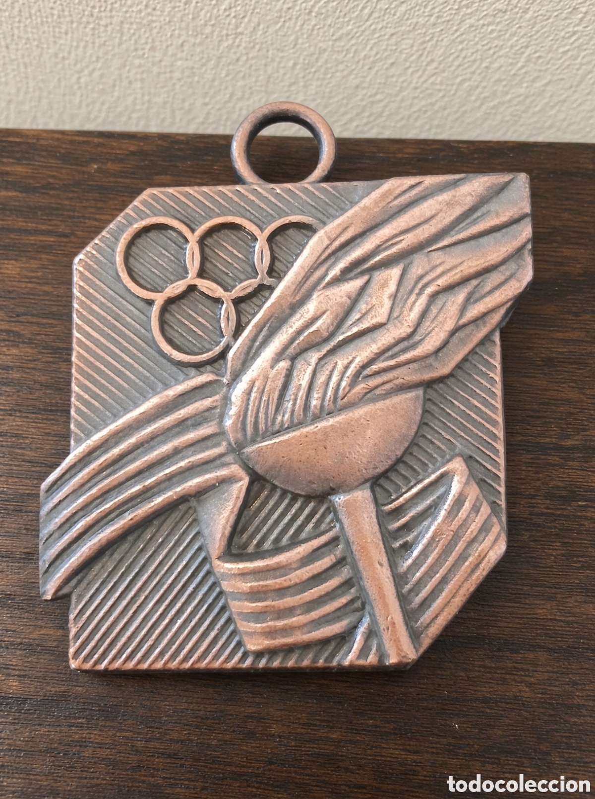 Coleccionismo deportivo: Medalla Conmemorativa la Caixa Olimpiadas Barcelona 92 Cobre/Bronce