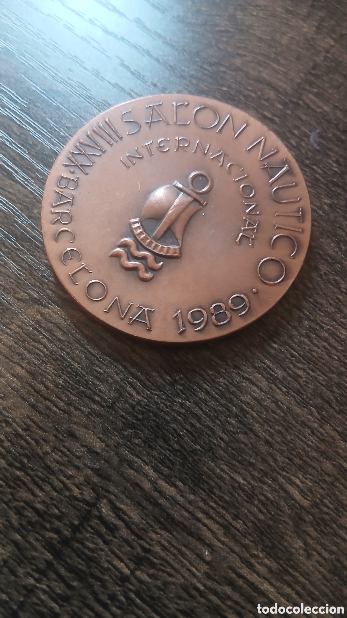 Collezionismo sportivo: Medalla Sal&oacute;n N&aacute;utico Internacional de Barcelona de 1989