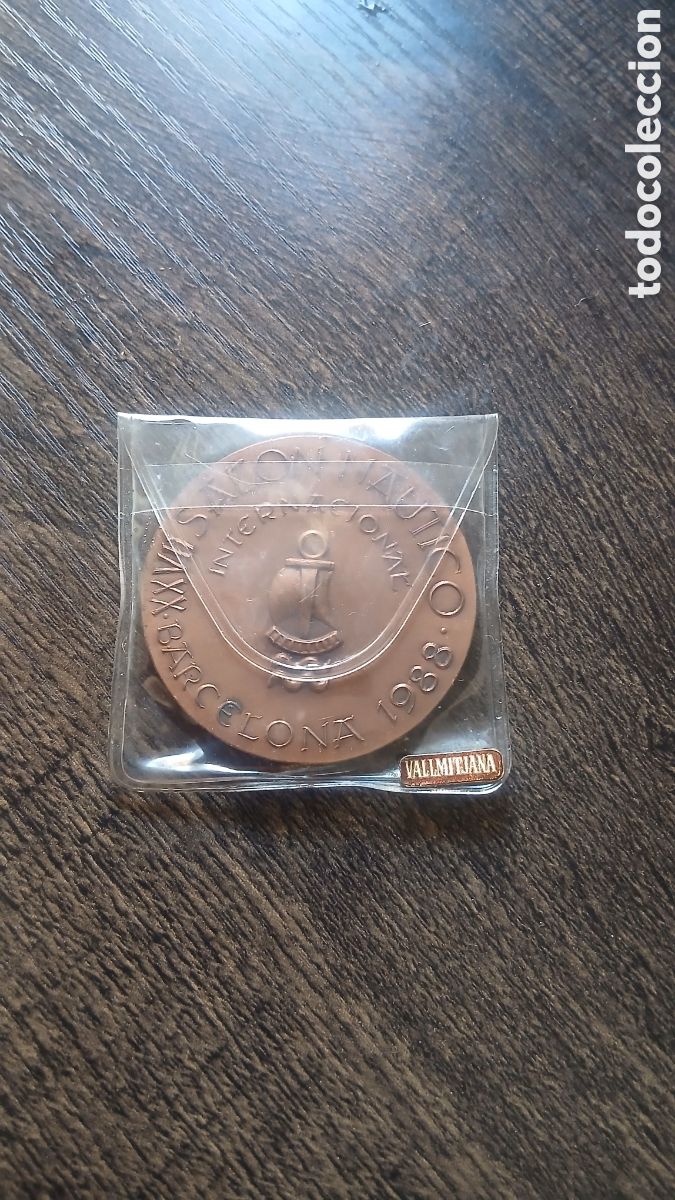 Coleccionismo deportivo: Medalla VALLMITJANA del XXV Sal&oacute;n BARCELONA 1988