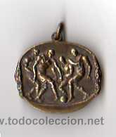 Sports collectibles: MEDALLA DE FUTBOL, FECHADA 1948 - MEDALLA DE COBRE