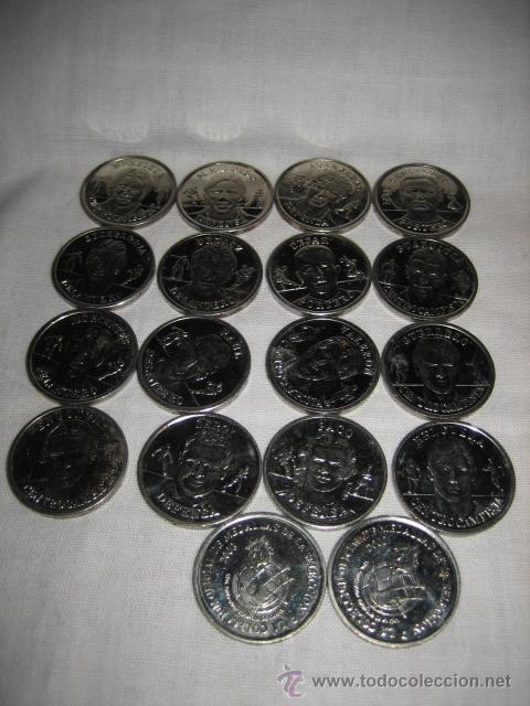 Collectionnisme sportif: LA COLECCION OFICIAL DE MEDALLAS DE LA SELECCION 2000 18 MEDALLAS