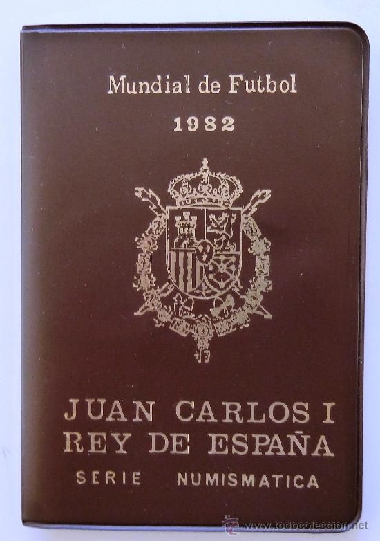 Coleccionismo deportivo: MONEDAS DEL MUNDIAL FUTBOL 1982. ESTRELLA 80. SERIE NUMISMATICA DE SEIS MONEDAS SIN CIRCULAR.