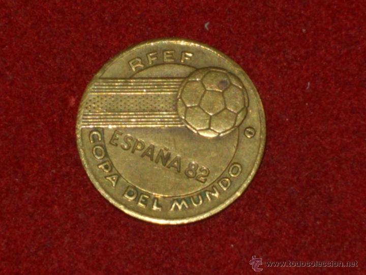 Collectionnisme sportif: MONEDA,ESPA&Ntilde;A MUNDIAL DE FUTBOL 82. ALEMANIA CAMPEONA DEL MUNDO.
