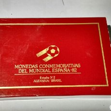 Coleccionismo deportivo: MONEDAS MUNDIAL 82. ALEMANIA-BRASIL. Lote 93127368