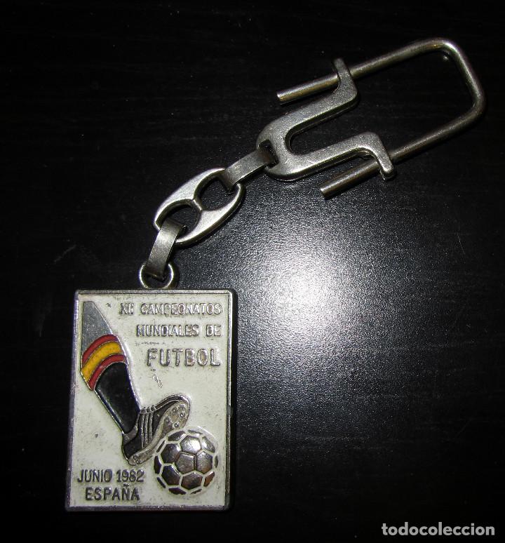 Coleccionismo deportivo: LLAVERO FUTBOL KEYRING FOOTBALL MUNDIAL ESPA&Ntilde;A 1982 SELECCIONES PARTICIPANTES
