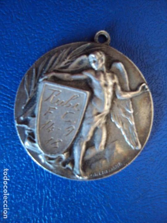 Collectionnisme sportif: (F-190562)RUBI FUTBOL CLUB 14-9-18 - FESTAS DE L&acute;INAGURACIO DEL TREN