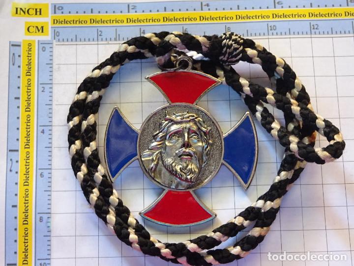Coleccionismo deportivo: MEDALLA MEDALL&Oacute;N RELIGIOSO. SANT&Iacute;SIMO CRISTO DE LA EXPIRACI&Oacute;N Y MAR&Iacute;A DOLORES &Uacute;BEDA JAEN. 60GR