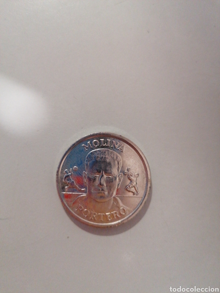 Sports collectibles: MOLINA MONEDA COLECCI&Oacute;N OFICIAL DE MEDALLAS DE LA SELECCI&Oacute;N 2000