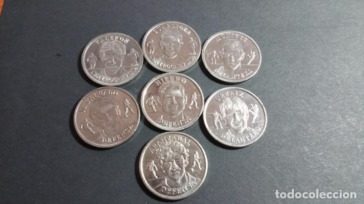 Colecionismo desportivo: 7 MEDALLAS DE LA SELECCI&Oacute;N ESPA&Ntilde;OLA EUROCOPA 2000.