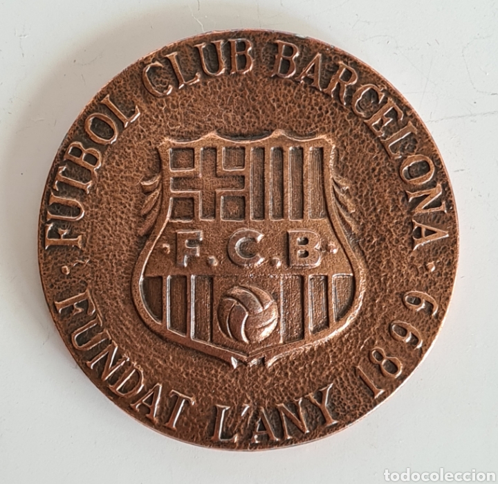 Coleccionismo deportivo: Medalla Conmemorativa Inauguraci&oacute;n Museu del Bar&ccedil;a Estadi Nou Camp 1984 - FC Barcelona F&uacute;tbol Museo