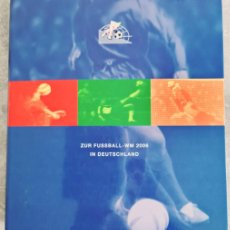 Coleccionismo deportivo: SAMMELALBUM MEDAILLEN FUSSBALL WM 2006. Lote 365831836