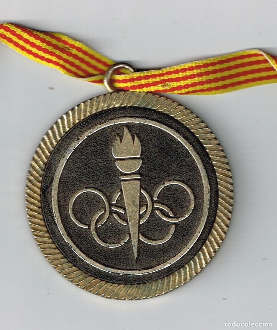 Coleccionismo deportivo: 1989 MEDALLA METALL I&ordf; SETMANA ESPORTIVA PORQUERES