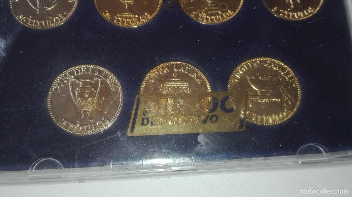 Coleccionismo deportivo: MONEDAS ORO COPAS DEL BAR&Ccedil;A - Foto 4