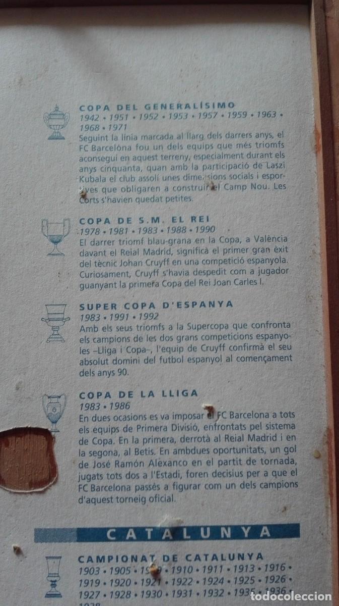 Coleccionismo deportivo: COPAS DEL F.C. BARCELONA - Foto 10