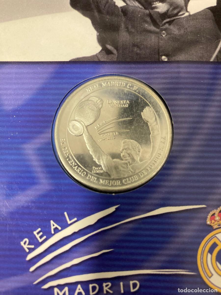 Coleccionismo deportivo: Moneda del Centenario del Real Madrid - Foto 2