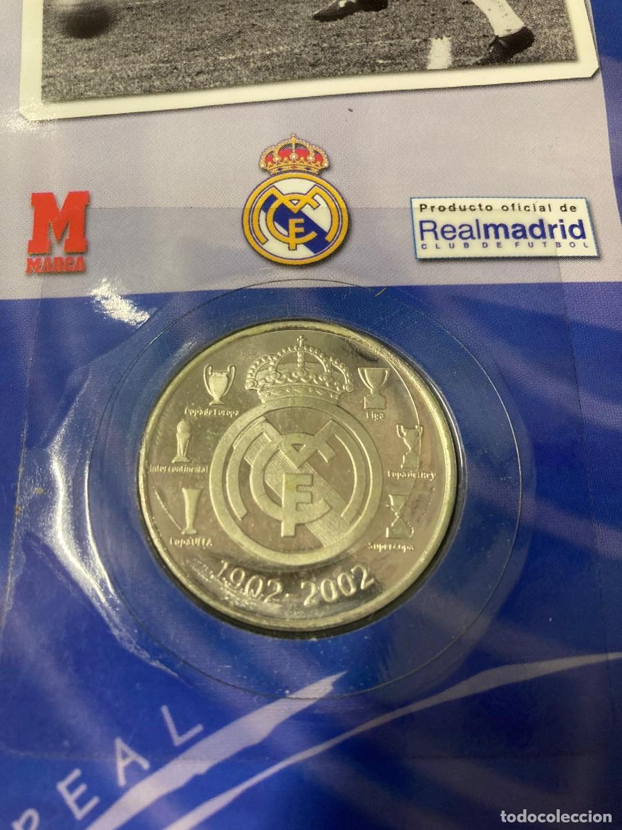 Coleccionismo deportivo: Moneda del Centenario del Real Madrid - Foto 6