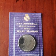 Coleccionismo deportivo: LAS MONEDAS OFICIALES DEL REAL MADRID POMOCIONAL AS SANTIAGO BERNABEU